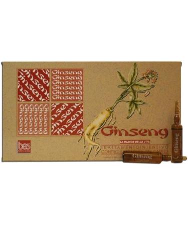 BES Pack of 12 ampoules of ginseng lotion 10 ml - - Buy Online on GoSupps.com
