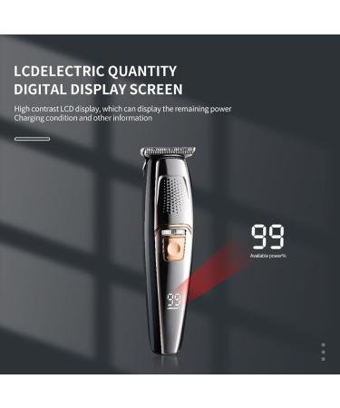 Pro Hair Clipper Professional Lithium Ion Electric Hair Clipper for Men Rechargeable Hair Trimmer Powerful Beard Hair Cutting Tool - Buy Online on GoSupps.com