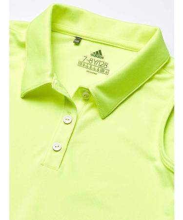 adidas Girls' Tournament Polo Shirt - Solar Yellow, X-Large - Buy Online on GoSupps.com