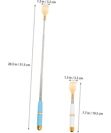 Fomiyes 2-St Back Scratcher - Metal Self-Massage Device | Shoulder Massager & Claw Scraper for Body Relief - Buy Online on GoSupps.com