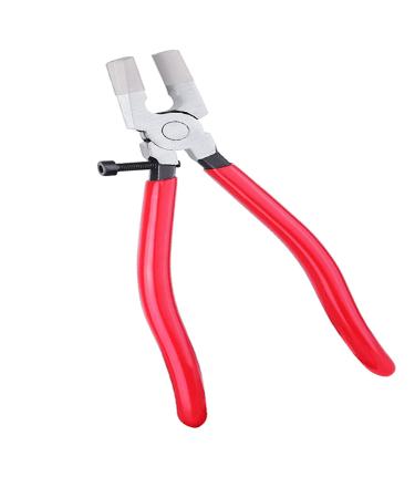 8 Inch Key Fob Pliers Attach Rubber Tips  Glass Running Plier for Key Fob Hardware Install and Stained Glass Work  with Adjustable Screw - Buy Online on GoSupps.com