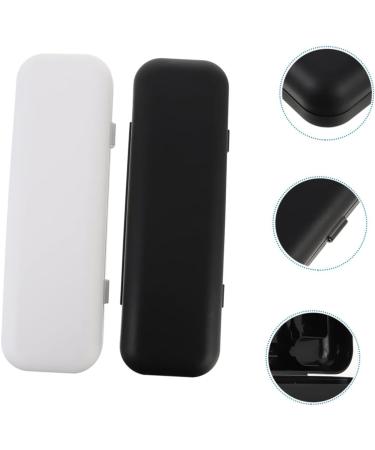 Beaupretty Electric Toothbrush Holder 2-Piece Travel Case for Electric Toothbrushes | Durable Storage Box - Buy Online on GoSupps.com