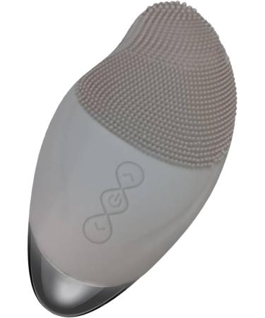 Face Brush Cleanser - Soft Silicone Face Cleansing Brush | Vibrating Waterproof Rechargeable Simple Skin Care Tools for Enhances Absorption of Facial Skin Care Products Gray (English) - Buy Online on GoSupps.com