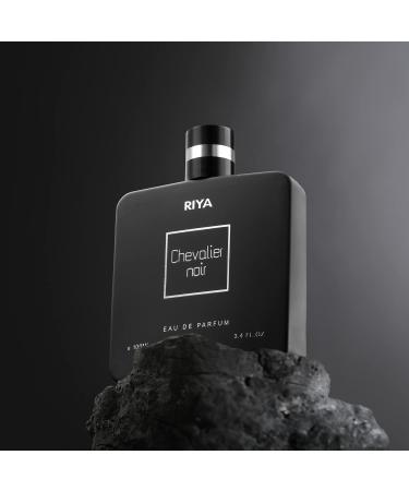 RYA CHEVALIER NOIR For Men Eau De Parfum Spray Green Musk Mossy 100 ML Dark Power Fragrance Long Lasting Perfume/On-the Edge thrill Fragrance (Dark Black) - Buy Online on GoSupps.com