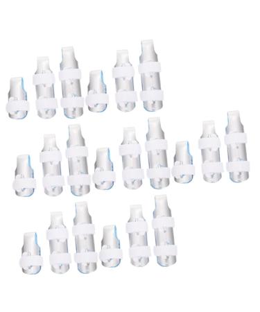 FRCOLOR 21 Pcs Splint Care Splint Protector Portable Practical Protective Cover for for 9x1.8x1.8cmx7pcs Bluex7pcs