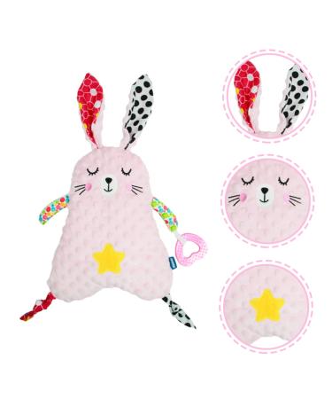 Ibasenice 4-Piece Baby Comfort Towel Set | Soft Cuddly Toys & Towels for Newborns | Ideal Baby Shower Gift - Buy Online on GoSupps.com