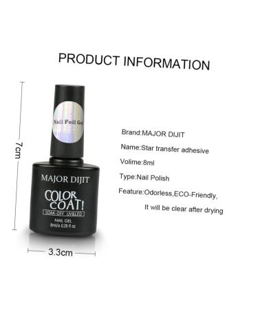 FRCOLOR Nail Gel Polish Glue Manicure DIY Art 3pcs Nails Gel Nail Gel Polish Nail Tips Transfer Nail Art Foil Glue Nail Gel Lacquer Manicure Nail Tips Transfer Glue Nail Foil Sticker Glue 7*3.3*1cmx3pcs Blackx3pcs - Buy Online on GoSupps.com