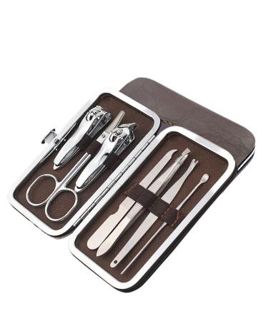 7-piece Nail Clipper Beauty Set Nail Clipper Complete Set Nail Clipper Manicure Tool Set Manicure trimming tools nail clipper (Size : Set 7)