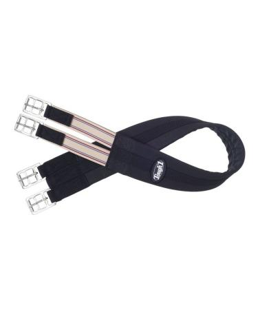 Tough 1 Padded Cotton English Girth 44-Inch Black