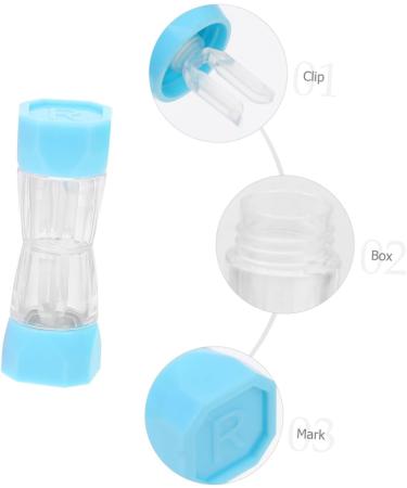 HEALVIAN 10 STK Contact Lens Container Kit - Travel Accessories & Eye Care Organizer | Durable Plastic Cases for Safe Storage - Buy Online on GoSupps.com