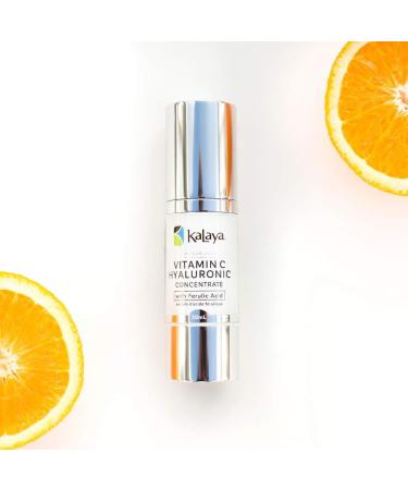 Kalaya Brightening Vitamin C Hyaluronic Concentrate with Ferulic Acid 30 Milliliters - Buy Online on GoSupps.com