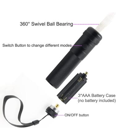 Greeniparty Fiber Optic Whip Led Light Whip 360 Swivel Rave Glow Whip 40colorwhip - Buy Online on GoSupps.com
