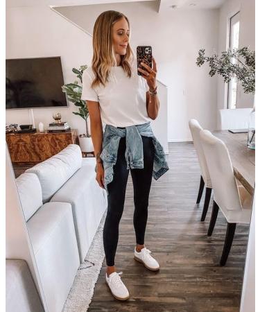 Persit Women's High Waist Yoga Leggings with Pockets - Opaque Sports Pants M Black | Comfortable & Stylish Activewear - Shop Internationally! - Buy Online on GoSupps.com