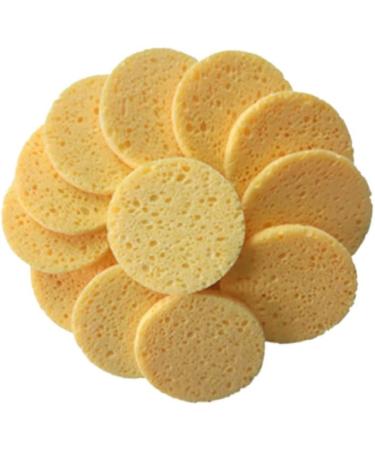 60 Pieces Makeup Remover Cloth Face Exfoliating Sponge Bath Loofah Compressed Compressed Sponge Make-Up Pads Round Pads Multicoloured Face Wash Powder Puff Cotton Pad - Buy Online on GoSupps.com
