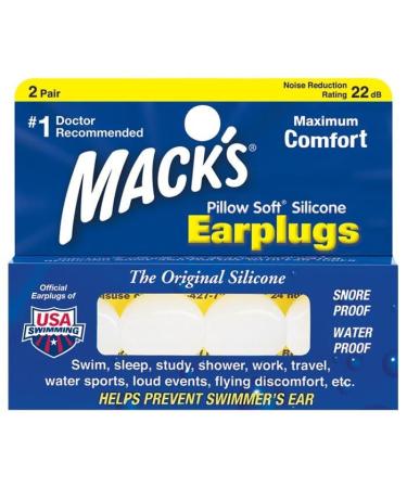 Mack's Mack's Earplugs Pillow Soft 2 Each (Value Pack of 12)