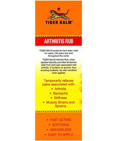 Buy Singapore Original Tiger Balm Joint RUB 113ML | Fast International Shipping & Best Pain Relief Solution - Buy Online on GoSupps.com