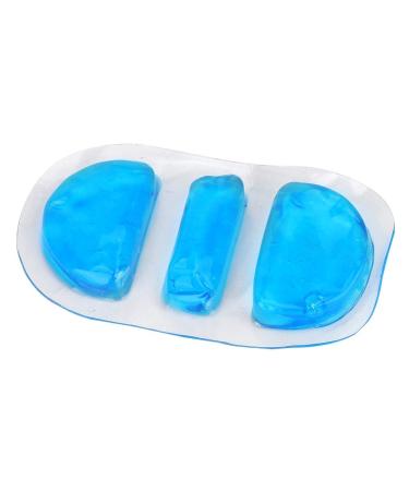 Yencoly reusable cold egg pack flexible durable gel cooling batteries non-toxic portable cool to keep your nose cool violates the injured part of her nose.