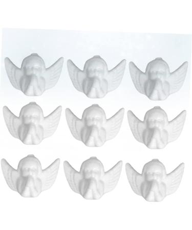 Lurrose 25pcs Models Decor Statue Pe Foam Mould Shape Ornament Christmas Angel Crafts Angel Ball Child Cupid - Buy Online on GoSupps.com