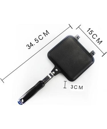 HOMSFOU Egg Cooker Pan cake Crepe Maker M Black - Buy Online on GoSupps.com