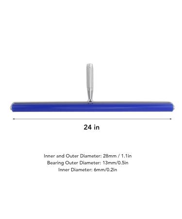 Buy Handheld Silicone Roller - 24" Low Viscosity Aluminum Handle for Easy Hair & Dust Removal - Effective Sticky Dandruff & Fiber Cleaner - Buy Online on GoSupps.com