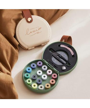 Sewing Kit Travel Mini - Repair Projects Needle Thread Organizer - Green Sewing Kit - Buy Online on GoSupps.com