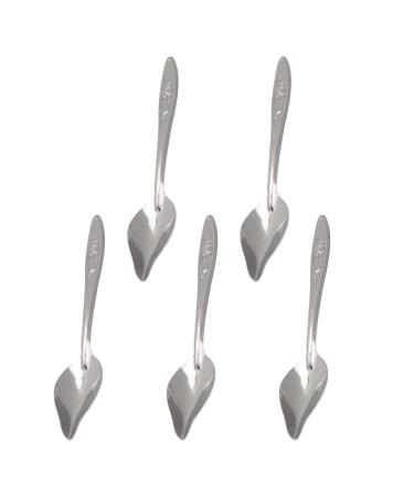 5 pieces of bird-parrot spoon stainless steel durable milk medicine parrot bird hand feeding spoon for peonies nymphic rabbits rabbits hamster small animals - Buy Online on GoSupps.com