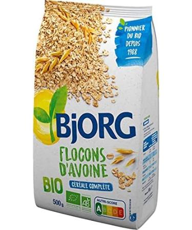 BJORG - Oat Flakes 500G - Pack of 4 - Special Offer - Buy Online on GoSupps.com