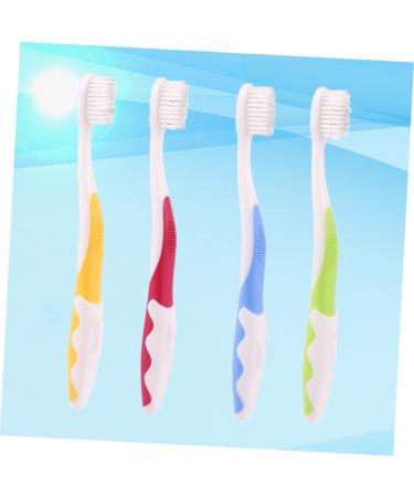 Minkissy 4-Pack Anti-Slip Children's Toothbrushes | Baby Oral Care Tools - Bristle Toothbrushes for Kids - Buy Online on GoSupps.com