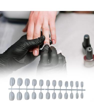 dijiusidy 24 Pieces Solid Small Round Head Press on Nails Removable Wearable French Style DIY Exquisite Unique Acrylic Nail Type22 - Buy Online on GoSupps.com