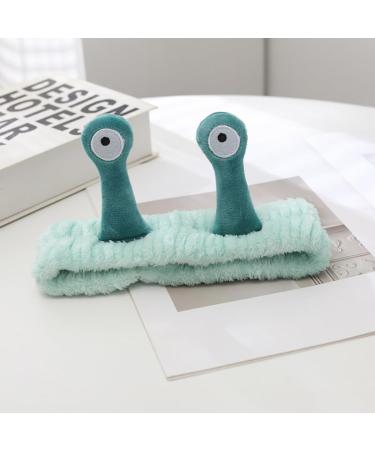 Cute Snail - Frog Makeup Headband Set for Skincare Products Face Wash Beauty Spa Women and Girls Green - Buy Online on GoSupps.com