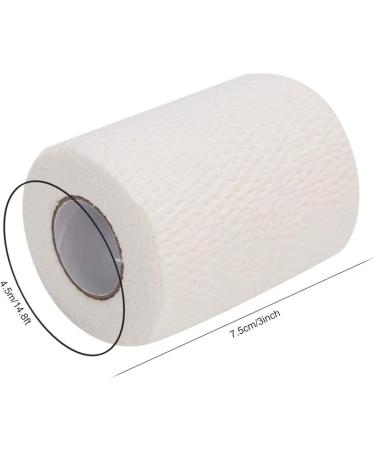 Buy White Athletic Sports Tape - Elastic Cotton Wrap for Athletes & Trainers | Protective Bandages & First Aid Tape (7.5cm*4.5m) - Fast International Shipping - Buy Online on GoSupps.com