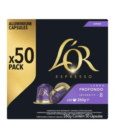 L'Or Caf en Capsules Lungo Espresso x50 260g