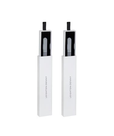 LEIGHTON DENNY Set of 2 Small Crystal Nail Files (135mm) with Cases