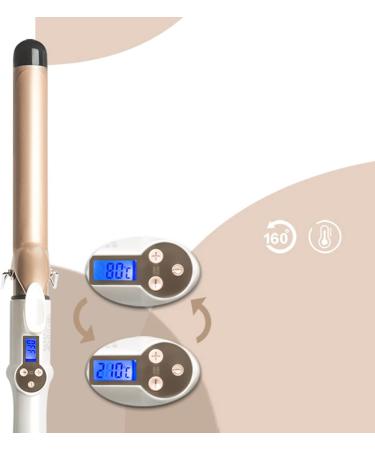 Yunnyp Ceramic Curling Iron Hair Curling Wand Ceramic Tourmaline Coating Barrel Hair Curler 14 Heat Settings Curling Wand for Short Medium Long Hair Types - Buy Online on GoSupps.com