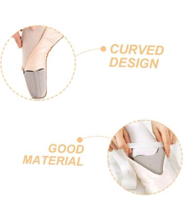 FOMIYES Pointe Ballet Boot Heel Inserts - Toe Protectors & Shoe Pads for Women 2 Pairs Grey - Perfect for High Heels & Dance - Buy Online on GoSupps.com