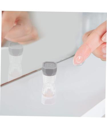 JECOMPRIS 8S Colored Contact Lens Container - Travel Storage Solution with Mirror & Cleaning Kit - Portable Pocket ABS Gray 21x7x2.5cm - Buy Online on GoSupps.com