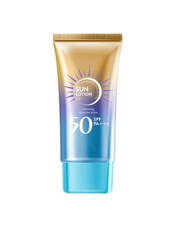 Sunscreen SPF 50 - Sun Cream SPF 50 With Three-in-one effect - Suncream Factor 50 For Face And Body - SPF 50 Face Moisturiser - Sun Lotion For UVA & UVB - Water & Sweat Resistant