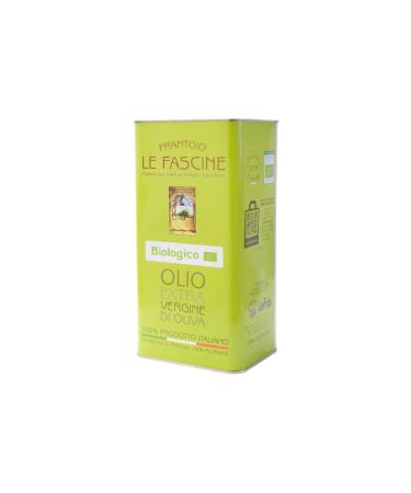 Le Fascine 100% Italian Bio-Pugliese Proven al Native Olive oil specially made from Provencal individual variety (Peranzane) (3-liter dose) 3 l (1 Pack) can - Buy Online on GoSupps.com