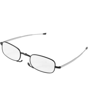 Umwhcw Portable Foldable Reading Glasses - Compact 2.0 Black with Mini Flip Top Bag for Men & Women - Buy Online on GoSupps.com