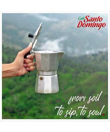 Santo Domingo Dominican Whole Roasted Bean Coffee 1 lb 453.6 g (Pack of 1) - Buy Online on GoSupps.com