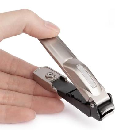 Nail Clipper Portable Stainless Steel Nail Toe Cutter Trimmer Scissor Carbon Steel Manicure Pedicure Tool (Color : 2pc-Champagne Gold) - Buy Online on GoSupps.com