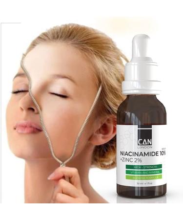 ican london Niacinamide 10% + Zinc 2% For Face Blemish Pore Refining Serum 30ml - Buy Online on GoSupps.com