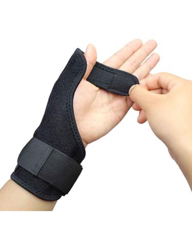 Ztl Thumb Stabilizer Support Brace with Removable Metal Splint Thumb Protection Wrist Brace for Carpal Tunnel Pain Relief Injury Recovery Left Hand