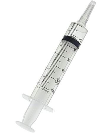 Easy Glide 60ml Catheter Tip Disposable Syringe - 5 Sterile Syringes with Covers - Buy Online on GoSupps.com