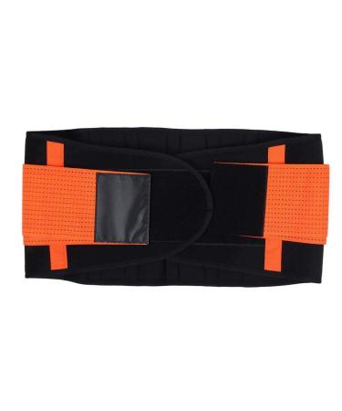 VVHuda waist support breathable waist belt posture correction adjustable exercise association wrap wood spine support for women and men's small poison