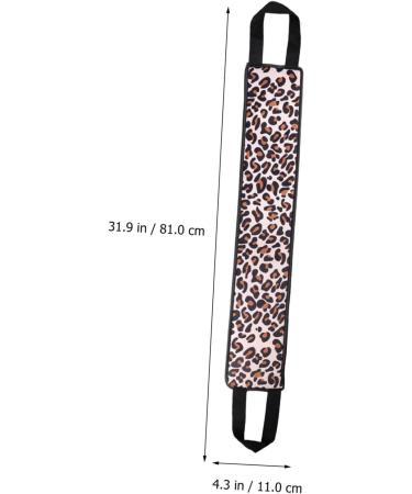  TOVINANNA Self-tanning lotion applicator with leopard print strip comfortable and practical accessory for an even and healthy tan. - Buy Online on GoSupps.com