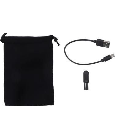 Haofy Portable Beard Trimmer for Men - Stylish Rechargeable Clipper & Lightweight Electric Shaver (Matte Black) | International Shipping Available - Buy Online on GoSupps.com