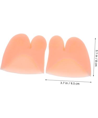 5 Pairs Silicone Dance Toe Protectors | Forefoot Cushions & Toe Caps for Ballet Shoes - Buy Online on GoSupps.com