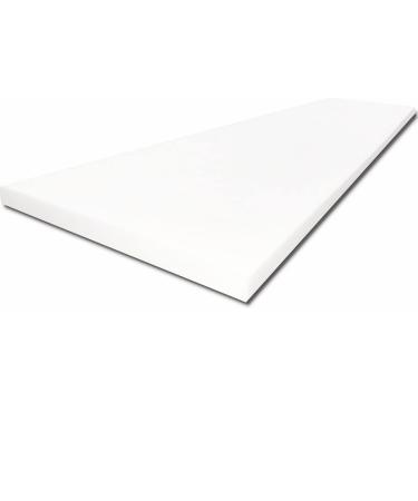 Foamy Foam High Density 2 inch Thick 24 inch Wide 72 inch Long Upholstery Foam Cushion Replacement 2x24x72(1Pack) - Buy Online on GoSupps.com