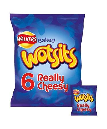 Walkers Walkers Wotsits Really Cheesy Snacks 16.5g x 6 per pack